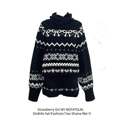 针织衫女高腰阔腿短裤两件套装