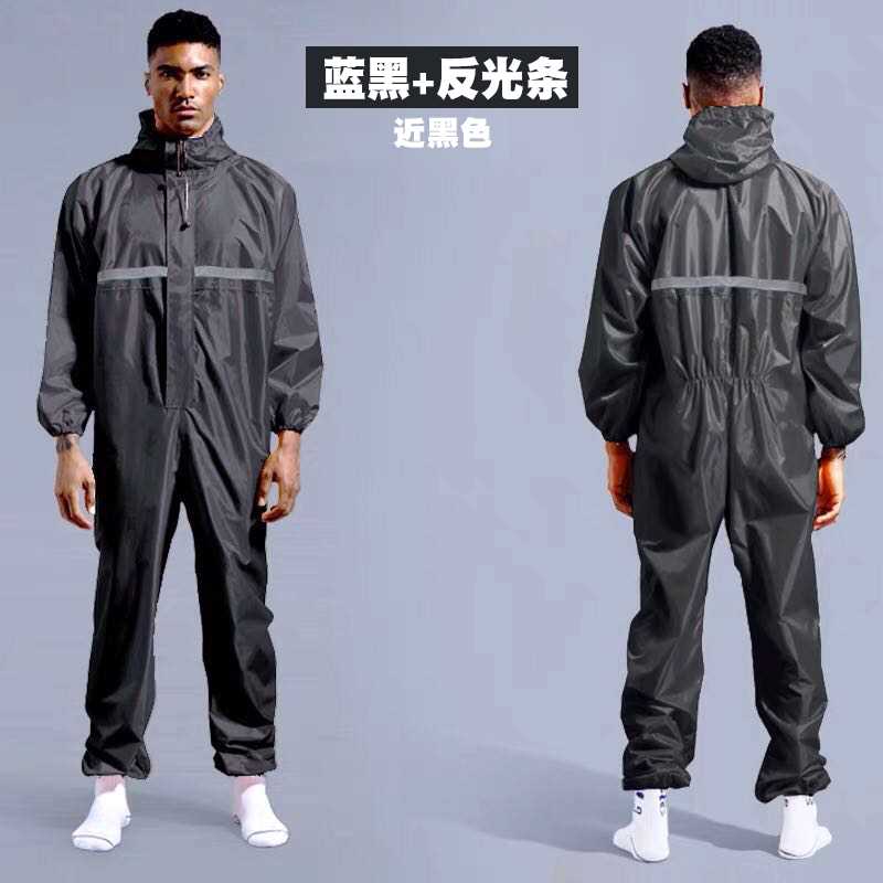 正品伽特安连体防护服带帽防水喷漆防尘服防护工作服雨衣套装男连