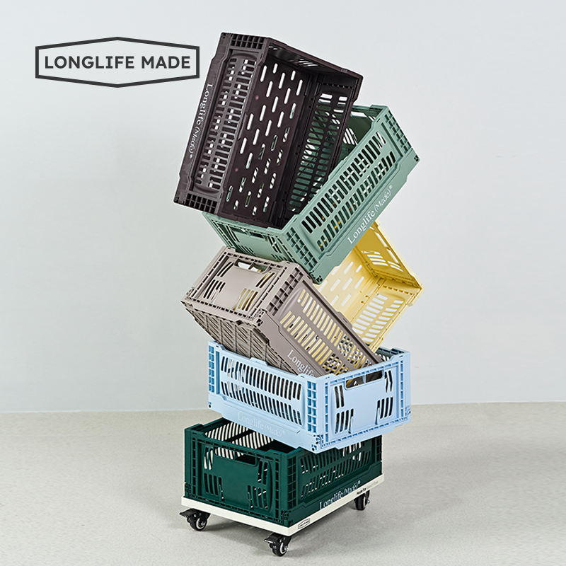 折叠收纳篮桌面零食收纳篮