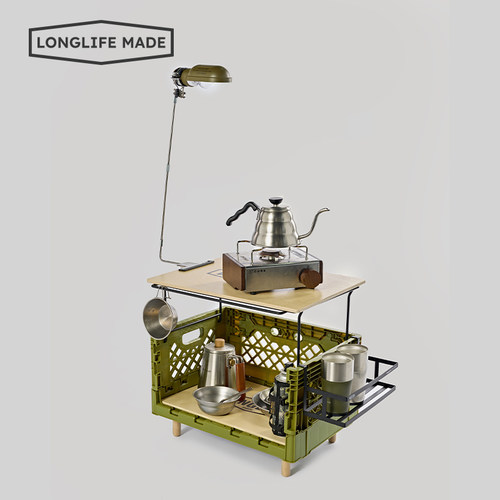 多功能露营箱折叠收纳筐车载储物