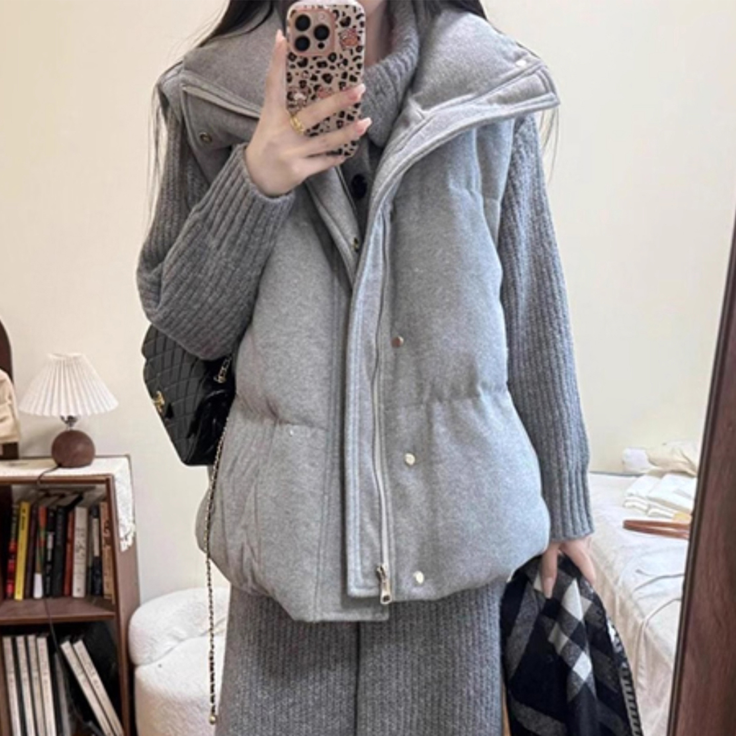 羽绒马甲棉服外套女外穿