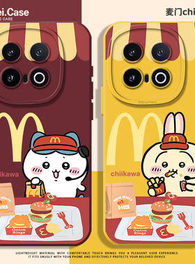 吉伊卡哇适用iqoo13手机壳12硅胶neo10pro一加13t/ace5小八3v乌萨奇11卡通z9/z10turbo+情侣9/8小众oneplus15