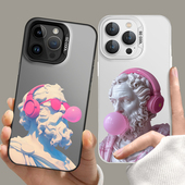 pura80pro红米k80至尊版 适用苹果15手机壳iphone13promax搞怪12小米14小众17pro华为mate60新款 16抽象p70 k70