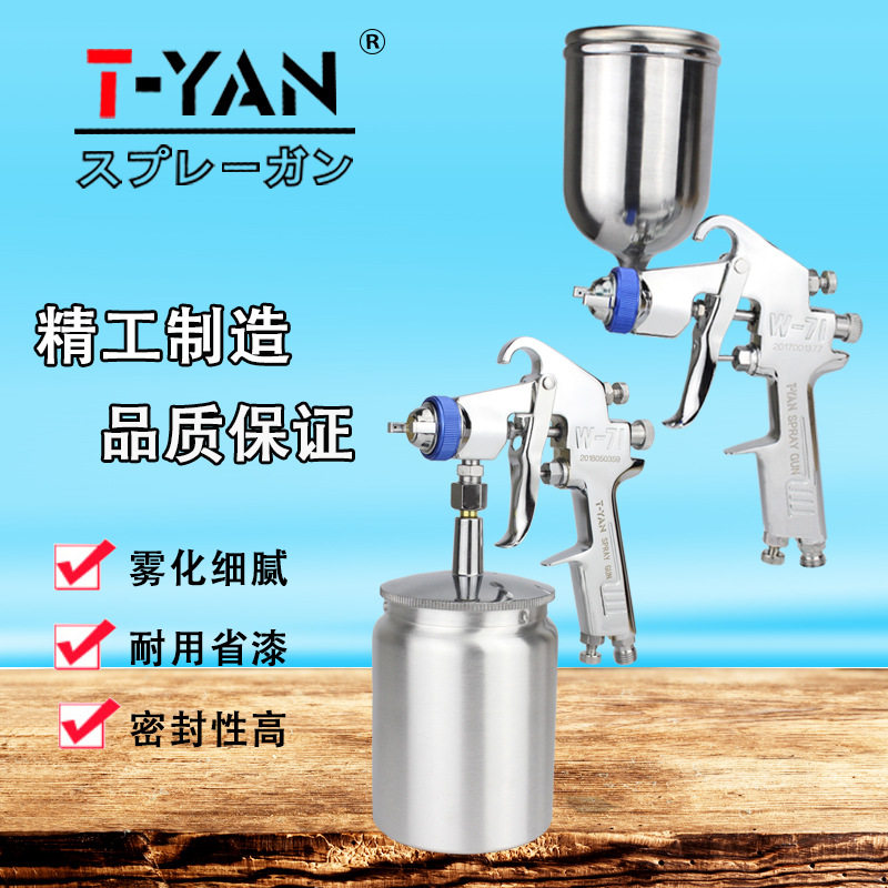 供应喷漆枪R-71油漆喷壶气动乳胶漆喷枪家具木器喷抢汽动涂料喷枪