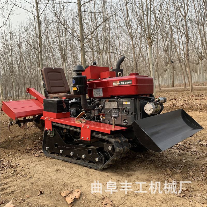 小型家用翻土松土微耕播种机