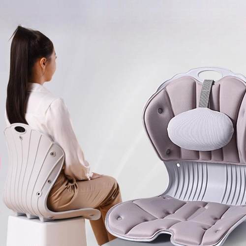 2025新款护腰座垫办公室久坐不累靠背一体腰靠垫宝妈喂奶撑腰座椅