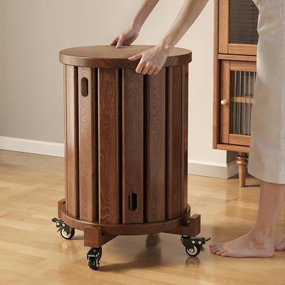 实木凳子家用可叠放板凳收纳组合高圆凳叠叠凳餐厅堆叠客人备用凳