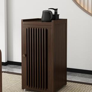 可移动茶台茶柜茶车烧水壶一体茶具干泡小茶桌带轮边柜水桶茶水柜