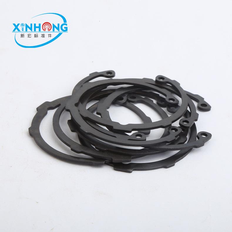 新宏电动工具机床带齿孔用挡圈卡簧卡环垫圈销平键现货非标件