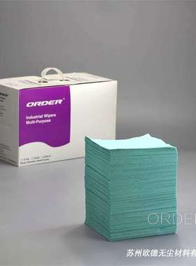 ORDER汽车工业94165绿色JW-1折叠式盒装发动机吸油工业擦拭布