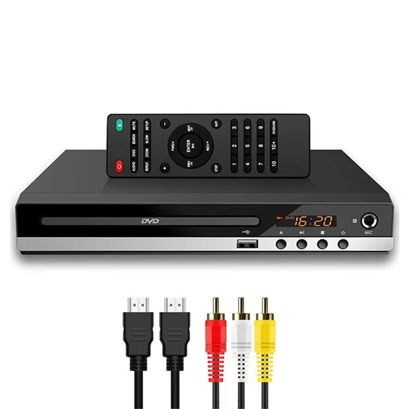外贸跨境现货直销DVD播放机家用dvd高清影碟机儿童VCD机迷你CD机