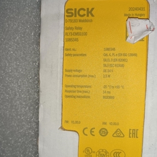 型號rly3 emss100議價 一個 sick安全繼電器