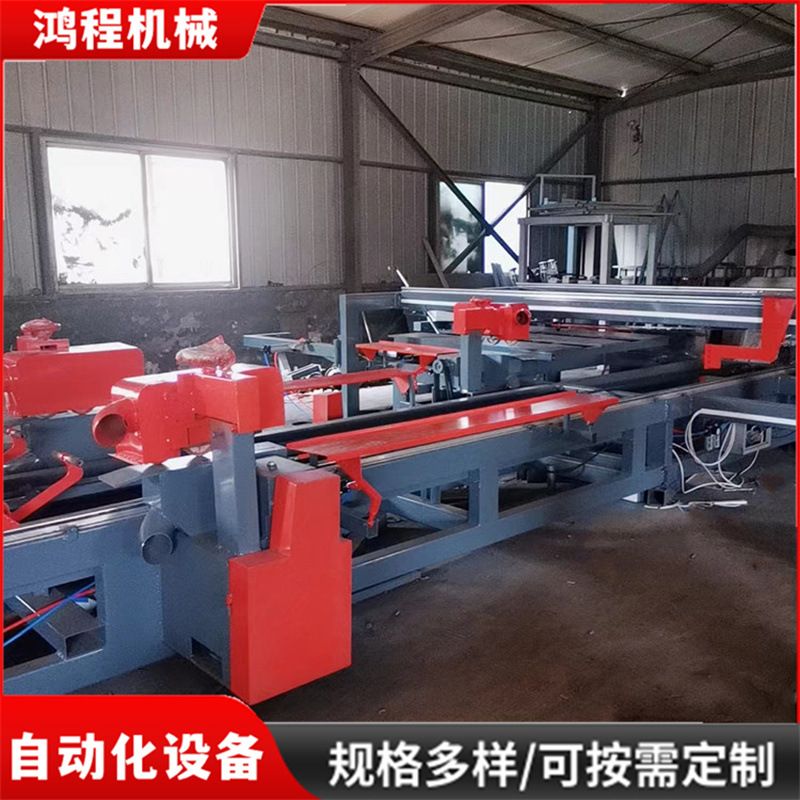 自动码垛木门切边锯纤维水泥压力板四边切割锯数控四边锯一手货源