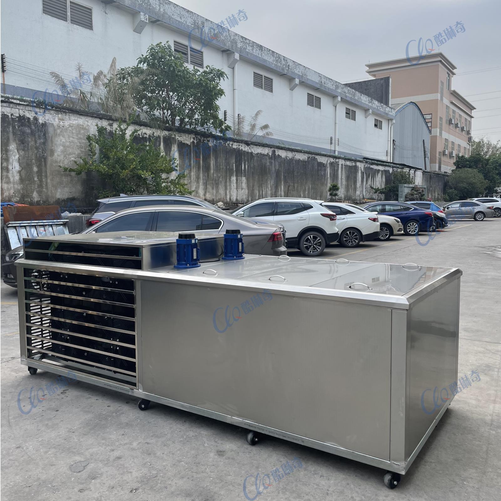 大型工地降温制冰机养猪场冰块机海鲜水产保鲜矿泉水瓶冰袋冷冻机