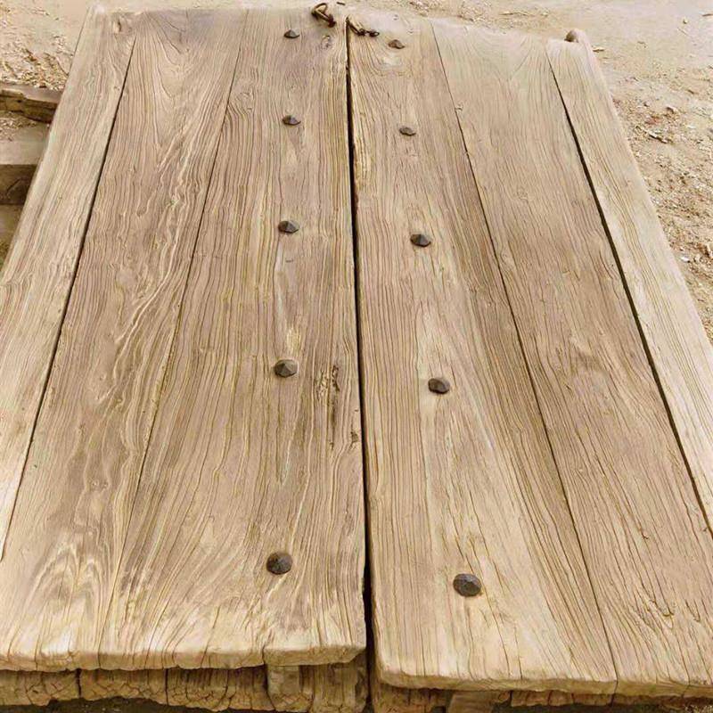 木板 原木老榆木实木板材桌面板加工踏步板隔板窗台板制作