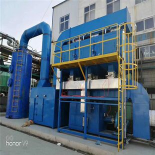 山西乡宁环保设备工业净化器 立式光氧活性碳箱 中央布袋除尘设备