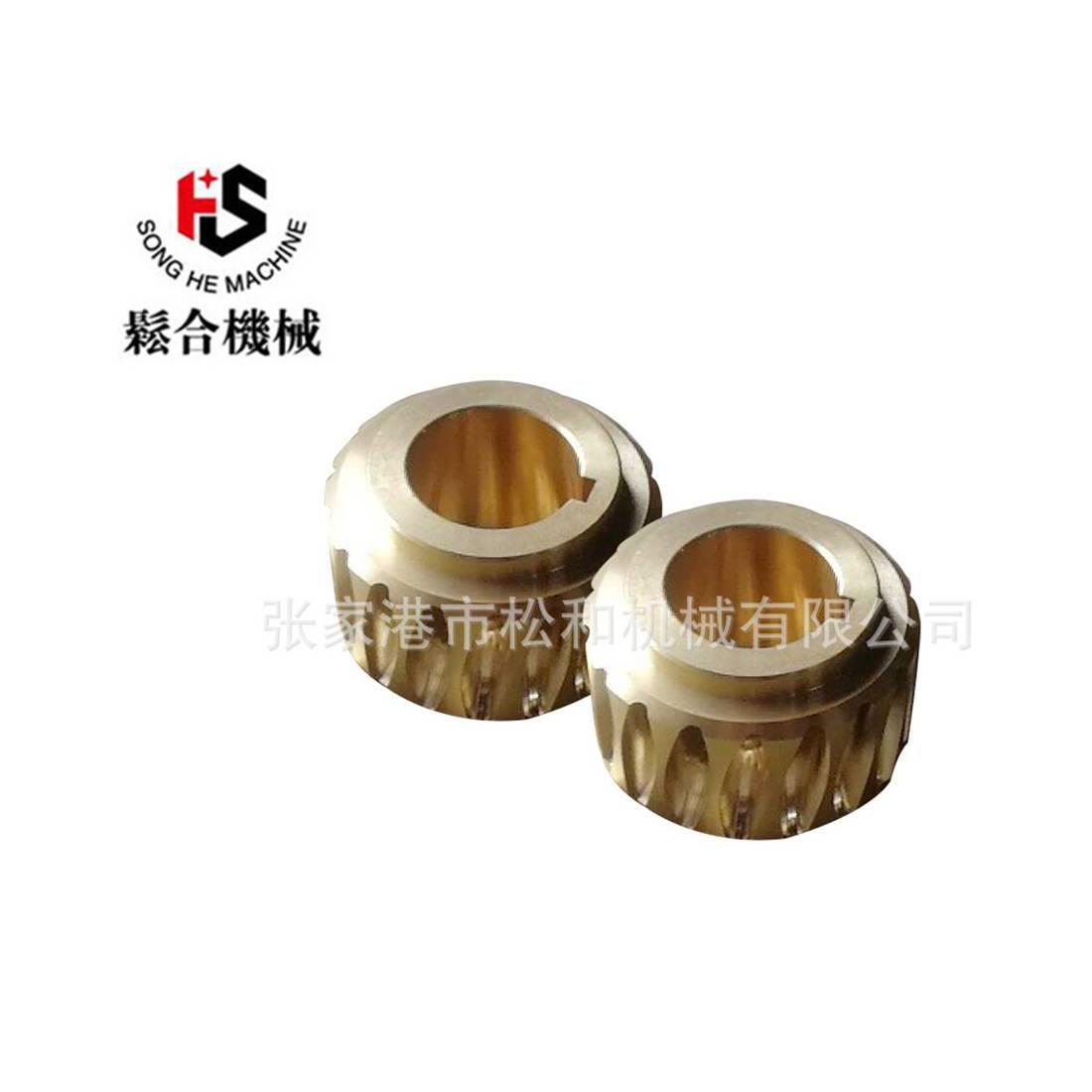 张家港松合机械直供切管机蜗轮 金属圆锯机配件加工 定 制蜗轮配