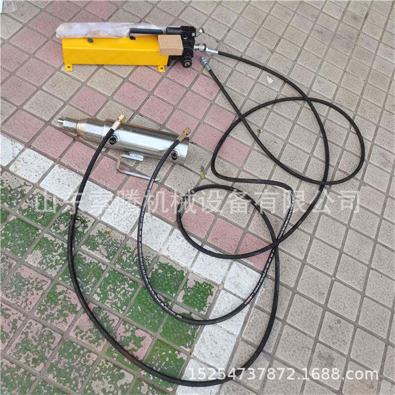 预应力张拉千斤顶 15.24前卡式桥梁单孔张拉 手动前卡张拉机具