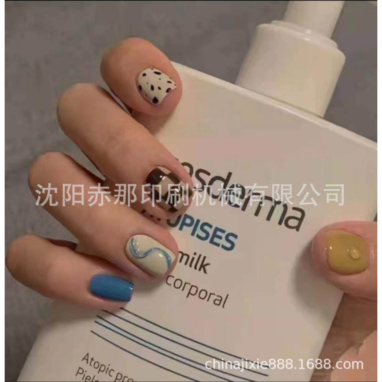 现货自动套色移印机 美甲指甲片印刷机器 鞋跟鞋底图案定位印刷机
