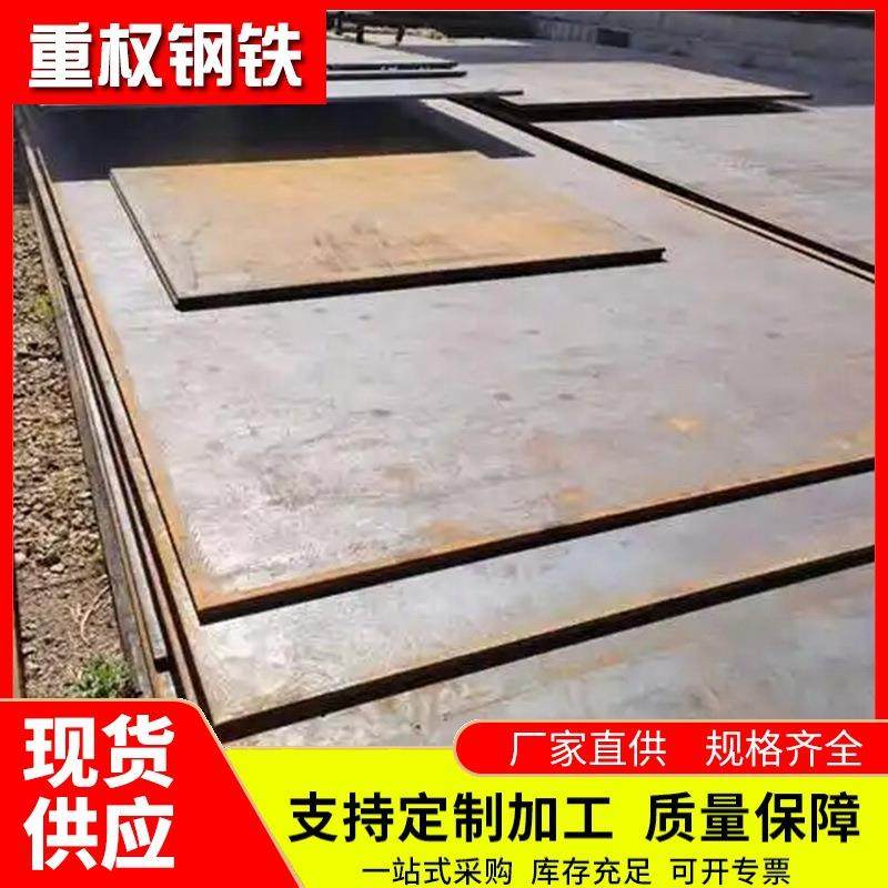 广东厂家钢板Q355B热轧中厚板普碳钢板厂家直供加工切割现货