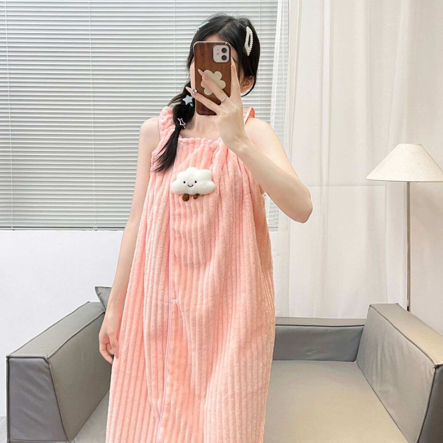 浴巾女款女士可穿可裹式吸水速干全身成人浴袍浴裙2026新款的浴衣