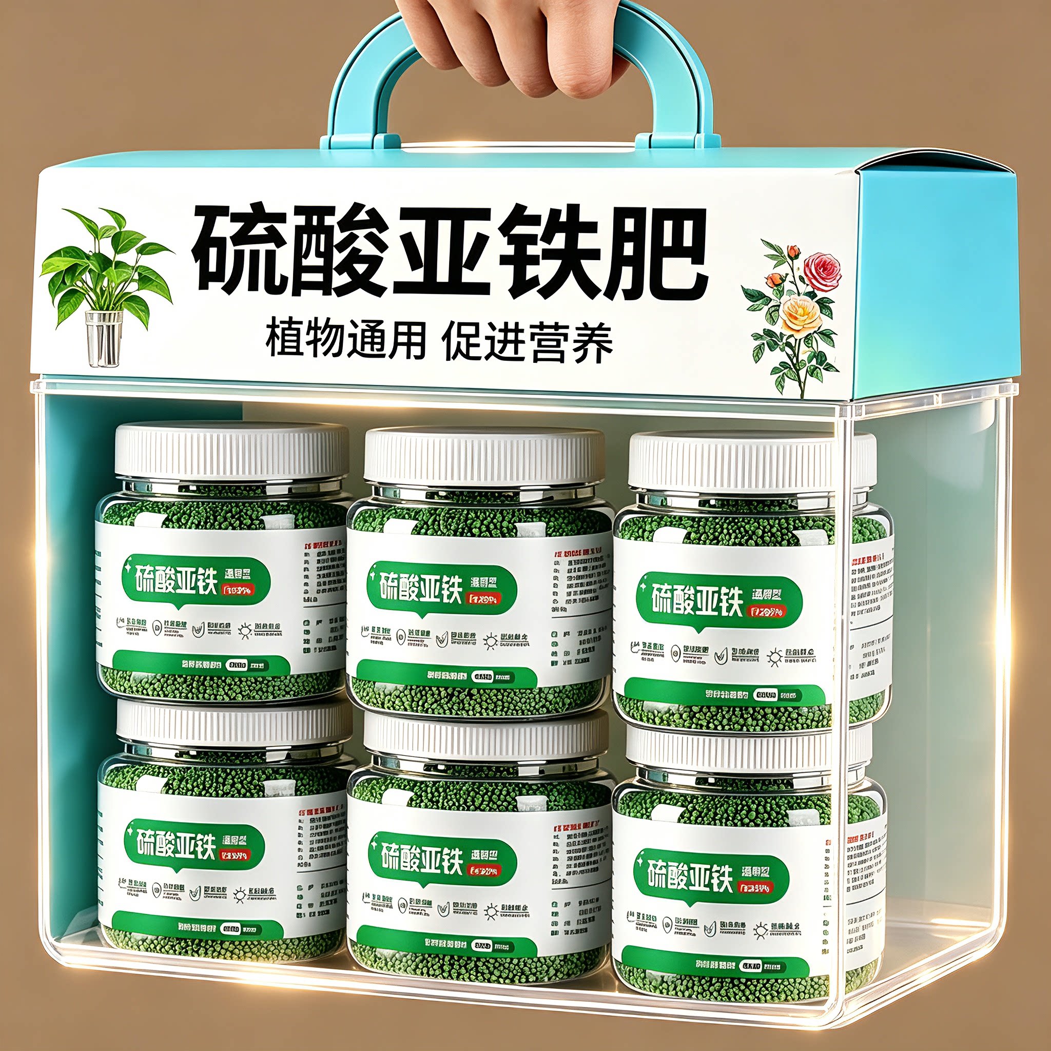 硫酸亚铁酸性花卉专用肥