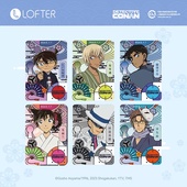 LOFTER 名侦探柯南 彩窗 现货 镭射吧唧徽章 毛利兰基德安室透