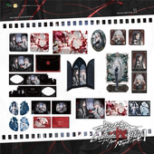 栗汀 欢迎进入梦魇直播间 预售 二期 ALL 徽章色纸 巫烛温简言