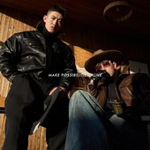 MPA PumpClub「孤骑」美式 重工立领机能分割复古肌理正肩皮棉服