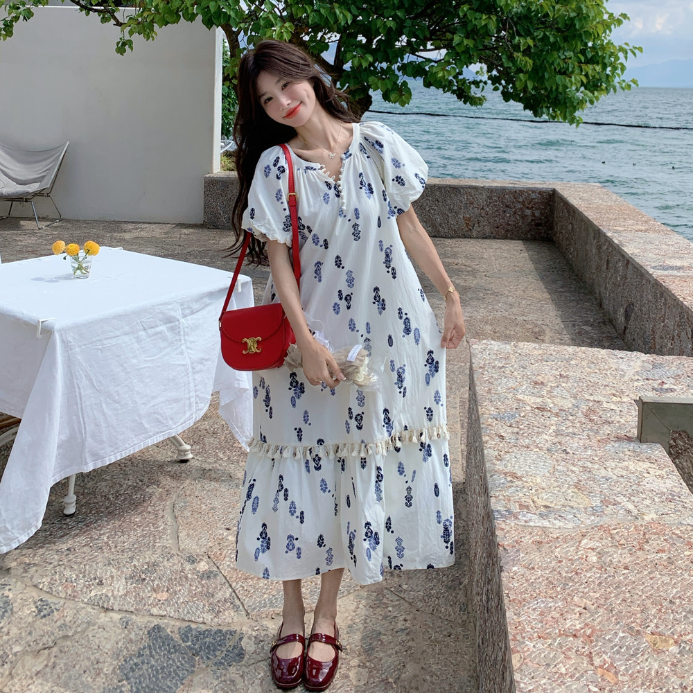 209-3263-P135-K198新款碎花温柔风连衣裙,女装连衣裙,浙宝210（原浙宝191）