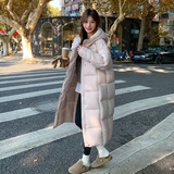 现货主推设计感长款90%白鸭绒羽绒服191-6356-P415-K598，女装羽绒服，浙宝210（原浙宝191）