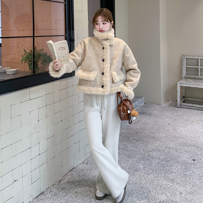 现货主推皮毛一体两面穿191-6396-185-K268，女装短外套，浙宝210（原浙宝191）