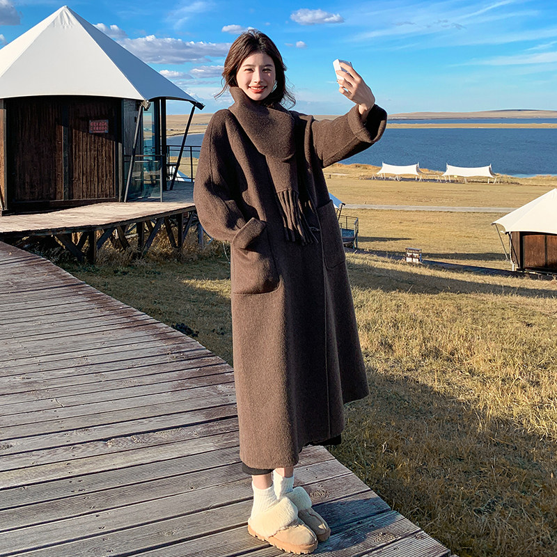 现货主推手工双面呢70毛羊毛大衣191-K6337-P265-K388，女装毛呢外套，浙宝210（原浙宝191）