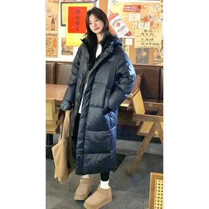 现货男女同款黑金50鹅绒羽绒服191-61292-P350-K488图片