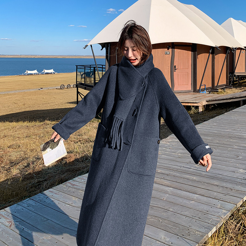 现货主推手工双面呢70毛羊毛大衣191-K6337-P265-K388,女装毛呢外套,浙宝210（原浙宝191）