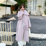 现货手工缝制羊毛双面呢大衣配围巾ZB191-F651-P270-K398,商品下架区,浙宝210(原浙宝191), 现货手工缝制羊毛双面呢大衣配围巾ZB191-F651-P270-K398,商品下架区,浙宝210(原浙宝191),