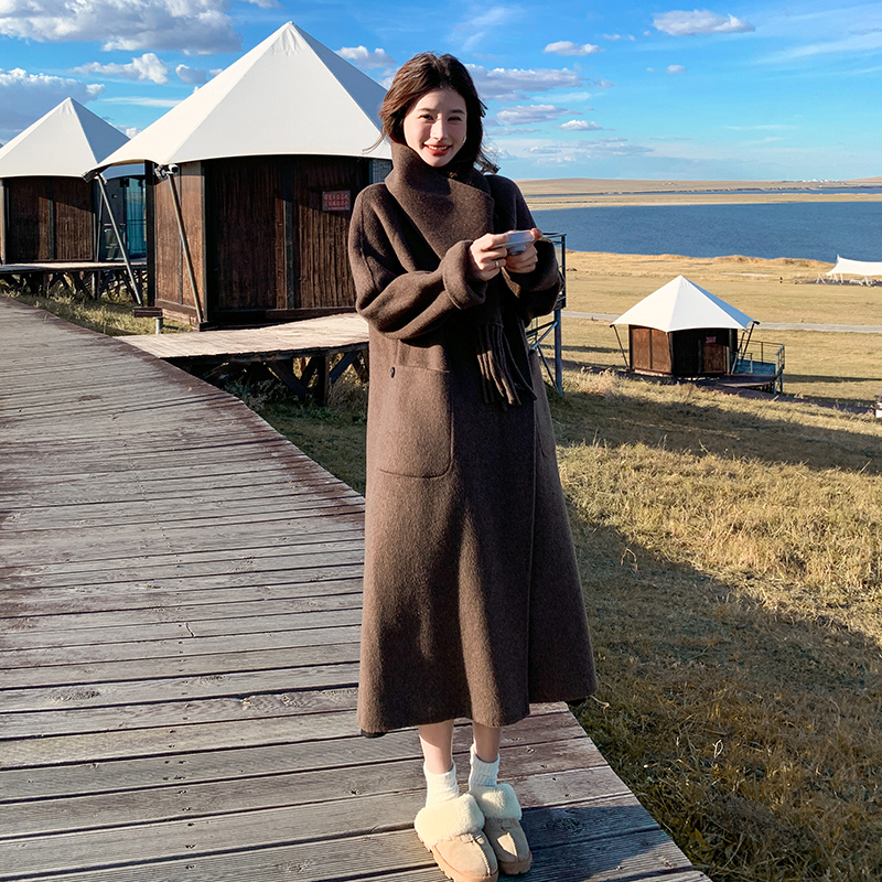 现货主推手工双面呢70毛羊毛大衣191-K6337-P265-K388，女装毛呢外套，浙宝210（原浙宝191）