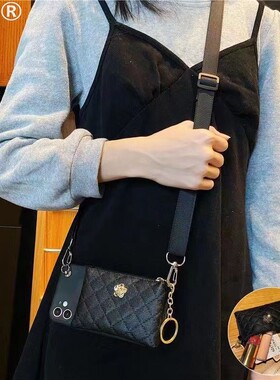 龙年新款oppo真我12手机壳findx7/findx6pro拉链零钱包reno11/reno9斜挎背带reno8/reno7pro挂绳a58x/a56/a55