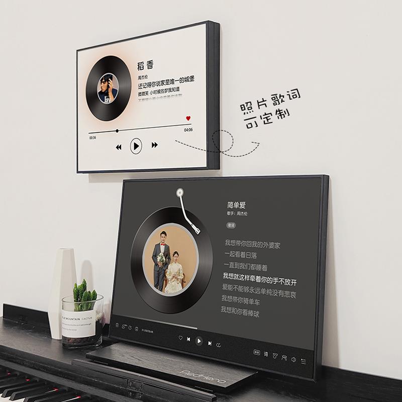 定制照片周杰伦唱片CD电表箱遮挡装饰画情侣创意极简闸盒2025新款