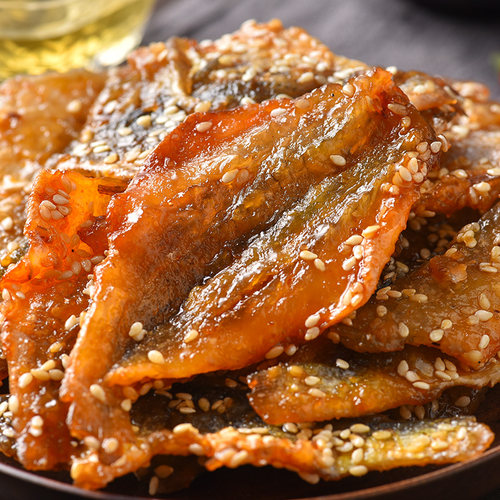 小黄鱼蜜汁黄花鱼片香酥小黄鱼干