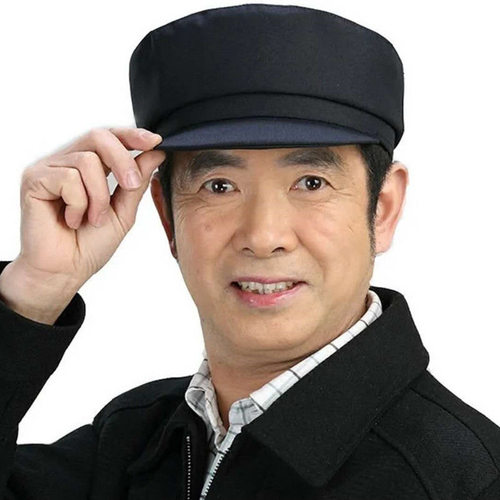 中老年春秋季复古解放帽平顶爷爷