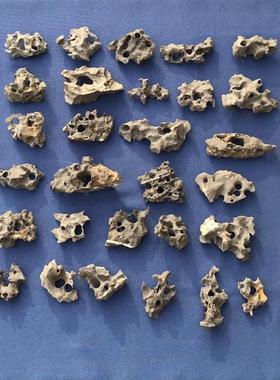 太湖石天然原石小鱼缸微盆景造景石微景观北丹石矮霸小盆景石头