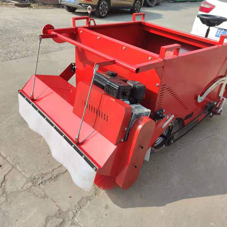 奥莱充砂梳草一体机 电动四轮充沙机 座驾式人造草坪冲砂机