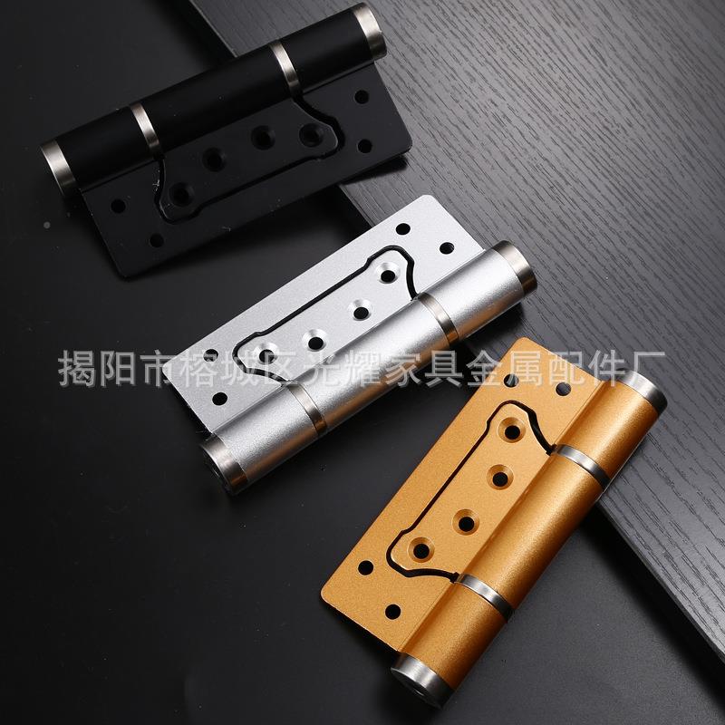 隐形门液压合子母 藏缓冲静音自暗动闭门器 页铝合金阻尼暗门铰链