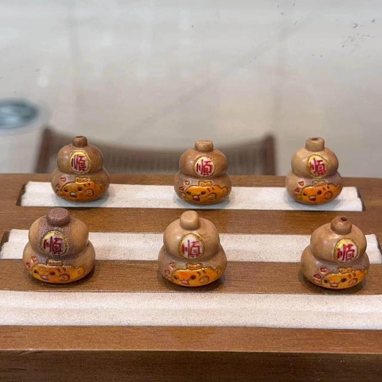 鹿角根付小丑鱼葫芦可爱项链时尚配件文玩配饰手串搭配配饰DIY