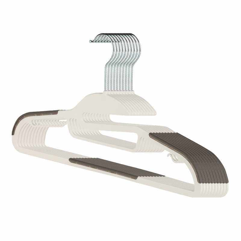 新款直销家用塑料防滑衣柜收纳衣架省空间干湿两用魔术衣撑子男装,收纳整理,植绒衣架/布衣架,淘宝优惠券,粉丝福利购,淘宝优惠卷
