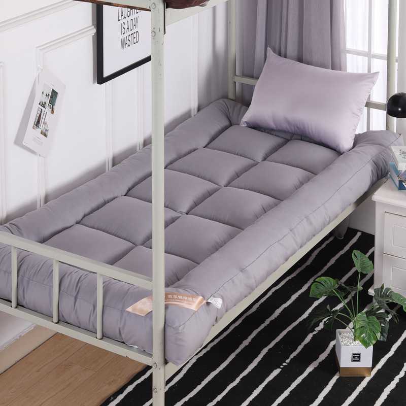 新款直销直销羽绒棉软床垫加厚10cm可折叠床垫子褥子垫背学生宿舍