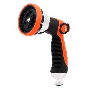 新款直销直销 家用多功能园林水枪洗车水枪十功能包胶可调水花洒8