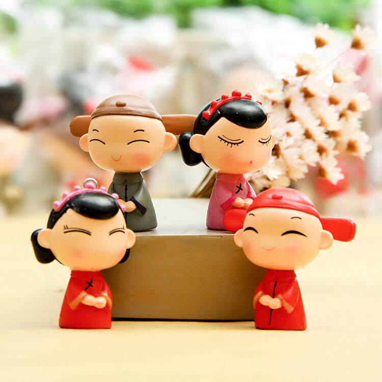 新款直销相公娘子情侣diy造景微观盆景多肉摆件花园摆饰微景观园