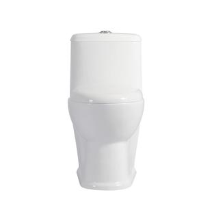 新款直销跨境陶瓷马桶家用虹吸式地排坐便器抽水酒店工程装修座厕